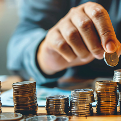 Rising cost of living concern concept